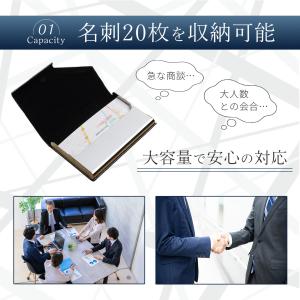 名刺入れ メンズ レディース カードケース 薄...の詳細画像2