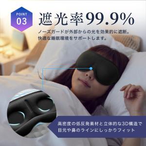 アイマスク 立体 睡眠 安眠 グッズ 遮光 旅...の詳細画像5