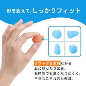 耳栓 高性能 睡眠用 ノイズキャンセリング シ...の詳細画像2