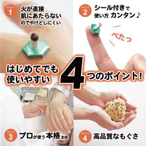 お家でお灸 100壮×3箱セット (お灸市販品...の詳細画像1