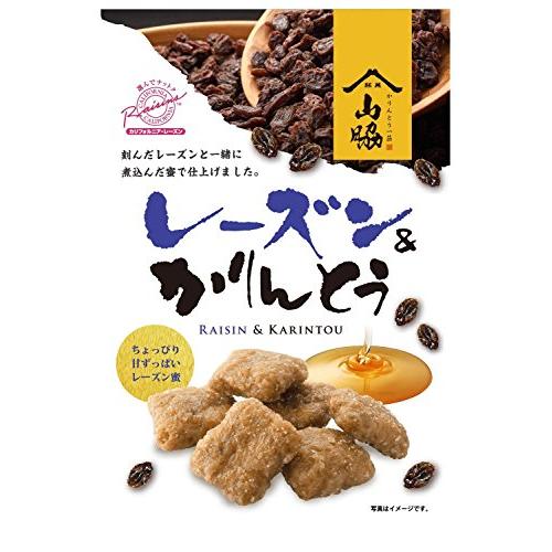 山脇製菓 レーズン&amp;かりんとう 90g×12袋