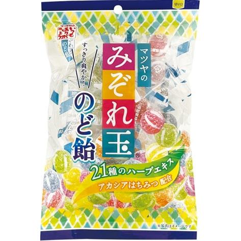 松屋製菓 144ｇみぞれ玉のど飴 10袋入×2