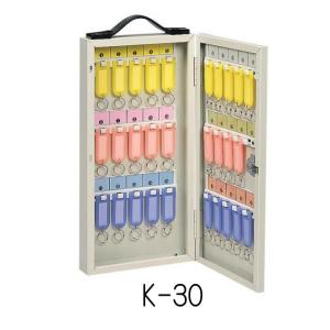 ワールドキーボックス K-40 （40本掛け） 水上金属 フタ鍵付
