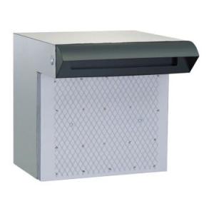 HSK ハッピー金属 ファミールポスト 611-K ヘアーライン（ダイヤル錠