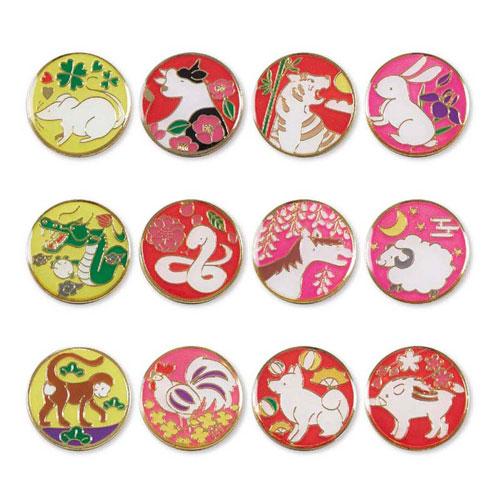 ハタチ　グラウンドゴルフ用品　十二支マーカー BH6011  アクセサリー マーカー HATACHI...