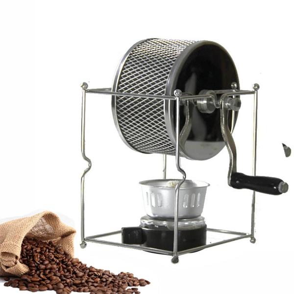 コーヒーロースター 焙煎機 コーヒー豆マシン 手回し ドラム コーヒー 焙煎器 手動 小型 コーヒー...
