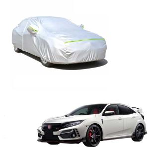 車カバー ボディーカバー ホンダ シビックタイプR FK8 2017年9月?現行 専用カーカバー全天候型保護 凍結防止カバー防水 防塵 防輻射紫外線 スクラッチ耐性 ?(収