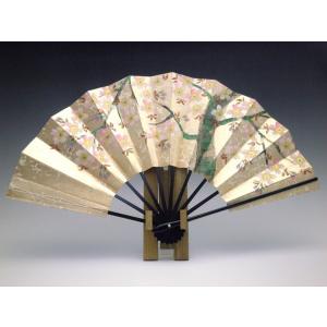 飾り扇子・金モミ地・紅梅・竹 : 京扇子専門店 山武扇舗 Yahoo!店