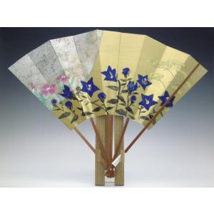 飾り扇子・金モミ地・紅梅・竹 : 京扇子専門店 山武扇舗 Yahoo!店