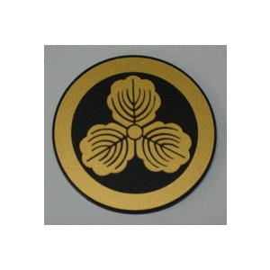 特注 家紋 丸に三つ柏 ゴールドラメ 金属製ラメチップ 特注 家紋 丸に三つ柏 ゴールドラメ 金属製ラメチップ - メルカリ