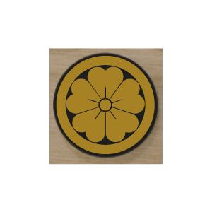 丸に桜 家紋エンブレム 5cm : ヤマトデザインヤフー店 - 通販 - Yahoo