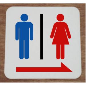 トイレ 案内板 矢印の商品一覧 通販 Yahoo ショッピング