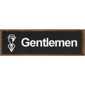 トイレマークアクリル横型プレート200x80mm　大人気のトイレプレート　おしゃれなトイレマーク　横...