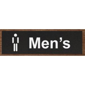 トイレマークアクリル横型プレート200x80mm　大人気のトイレプレート　おしゃれなトイレマーク　横...