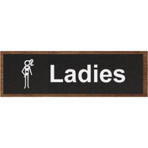 トイレマークアクリル横型プレート200x80mm　大人気のトイレプレート　おしゃれなトイレマーク　横...