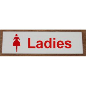 トイレマークアクリル横型プレート200x80mm　大人気のトイレプレート　おしゃれなトイレマーク　横...