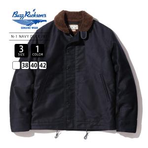 BUZZ RICKSONS バズリクソンズ アウター アウター ジャケット Type N-1 Navy “NAVY DEPARTMENT DEMOTEX-ED” デッキジャケット BR15340 1108｜NAVIGATOR