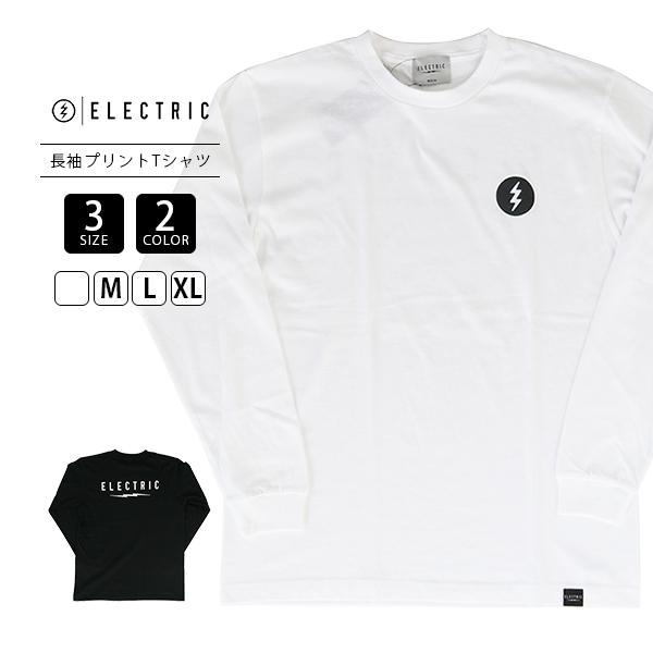 ELECTRIC エレクトリック メンズ ロンT 長袖 Tシャツ アンダーボルト ロゴ アイコンロゴ...