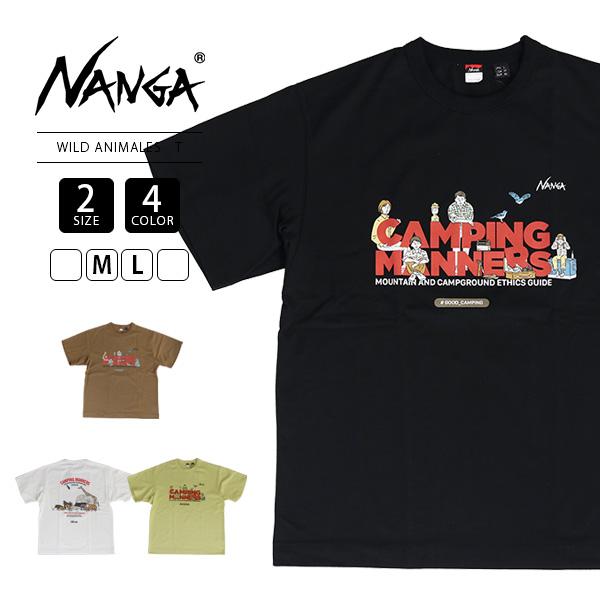 NANGA Tシャツ ECO HYBRID エコハイブリッド キャンピングマナーズ NW2411-1...