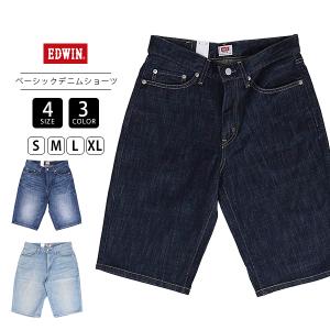 EDWIN（エドウィン） メンズ デニムショートパンツ ハーフパンツ