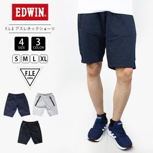 EDWIN エドウィン F.L.E FLE パンツ ショートパンツ ハーフパンツ ショーツ アスレチックショーツ メンズ ES789｜yamato-jeans