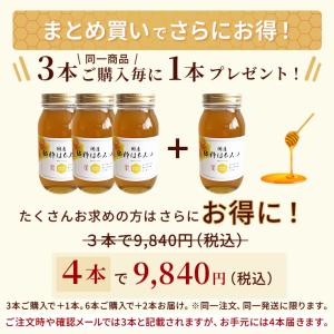 国産純粋はちみつ 1k瓶の詳細画像4