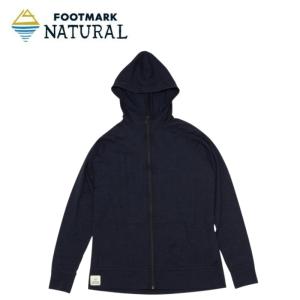 在庫一掃セール対象品 Footmark Natural FNM メンズ 長袖フルジップパーカー