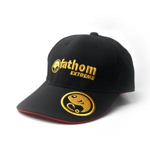 fathom EXTREME 透湿・防水・撥水 フィッシングキャップ 3Dロゴ Gold 釣り 帽子｜yamatoayura