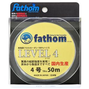 フロロカーボン ショックリーダー 4号 fat...の詳細画像1