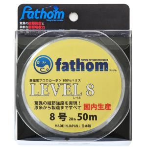 ショックリーダー フロロカーボン 8号 fat...の詳細画像1