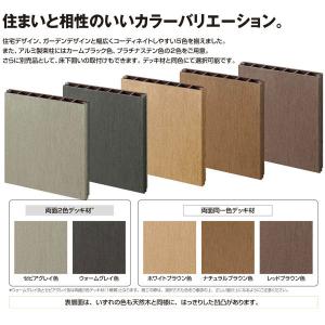 樹脂 人工木 Ap リウッドデッキ0 Ykk Sタイプ1 5間6尺 2651 10mm 人工木 基本セット Ykk Ap Ga0385 大和住建 店