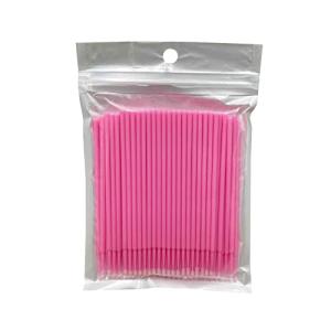 ルナリ マイクロスティック 100本 マイクロブラシ まつエク マイクロ綿棒 マイクロアプリケーター 極細綿棒