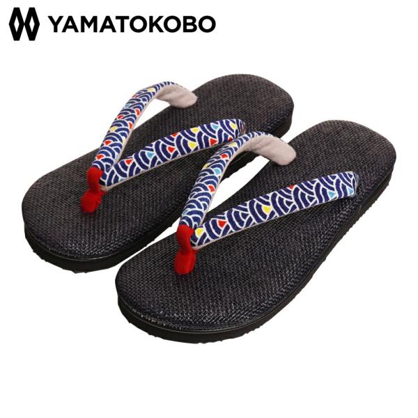 雪駄 ラタンメッシュ 青海波 花緒 レディース R254