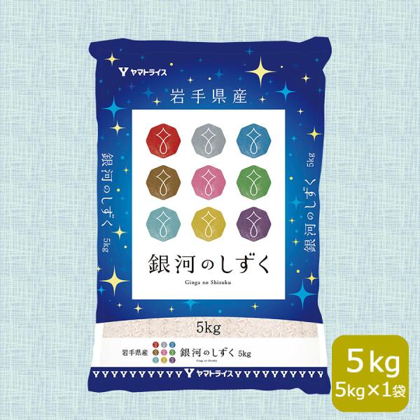 米 お米 銀河のしずく 5kg 贈り物 お中元 お歳暮 岩手県産 白米 令和7年産