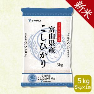 米 お米 コシヒカリ 5kg 富山県産 令和5年産 白米　｜yamatorice