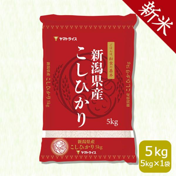 ＜新米＞ 新潟県産 コシヒカリ 5kg お米 米 白米 令和8年産 お歳暮 お中元