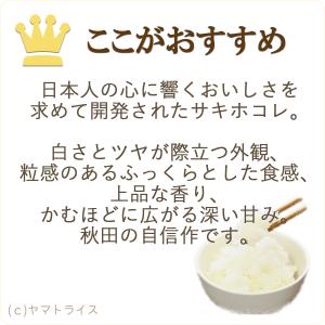 米 お米 5kg サキホコレ 秋田県産 白米 ...の詳細画像5