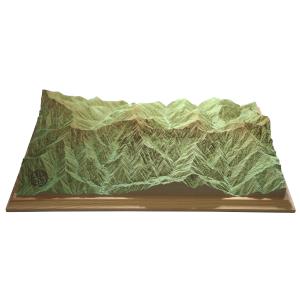 やまつみPeakシリーズ 【槍ヶ岳】リアルVer. 縮尺：1/25,000 : や