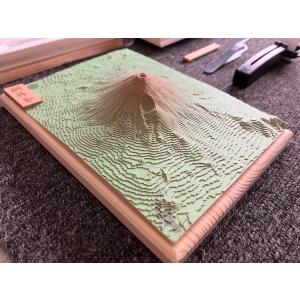 やまつみ 【赤富士】 1/100,000 開運 縁起物 プレゼント 置物 商売繁盛