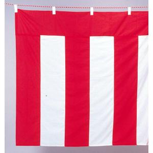 紅白幕紅白幕テトロントロピカル・チチ付(240cm高)8.9m長(5間)