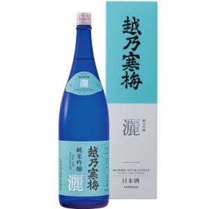 石本酒造 越乃寒梅 純米吟醸 灑(さい) 1800ml【カタログ掲載品】【他商品同時購入不可】