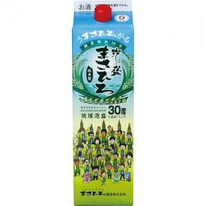 泡盛 久米島の久米仙 25度 430mlペットボトル×1ケース（全12本