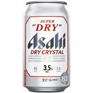 アサヒ スーパードライ ドライクリスタル 350ml 6本パック×4 アサヒ スーパードライ ドライクリスタル 350ml 6本パック×4