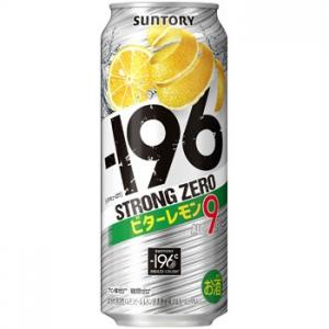 サントリー -196℃ ストロングゼロ ビターレモン 500ml 9度 24本入り【5,000円以上送料無料】【ケース品】｜yamaya-shop