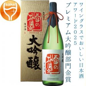 【送料無料】大和蔵酒造 雪の松島 大吟醸 1800ml【カタログ掲載品】【他商品同時購入不可】