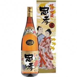 忠孝 泡盛 3年 古酒 43度 1.8L 1800ml 瓶 1本 焼酎 忠孝酒造 送料無料