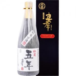 泡盛 秘蔵 15年100%古酒 40度,720ml / 忠孝酒造 贈り物 ギフト お歳暮