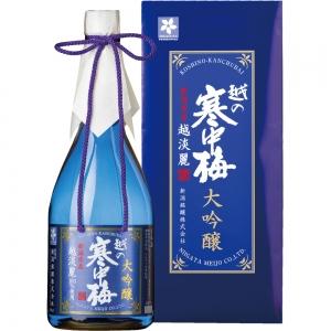 【送料無料】新潟銘醸 越の寒中梅 越淡麗 大吟醸 720ml【カタログ掲載品】【他商品同時購入不可】