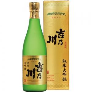 【送料無料】吉乃川 純米大吟醸 720ml【カタログ掲載品】【他商品同時購入不可】