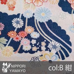 和柄 生地 綿 ちりめん プリント0606 #...の詳細画像2